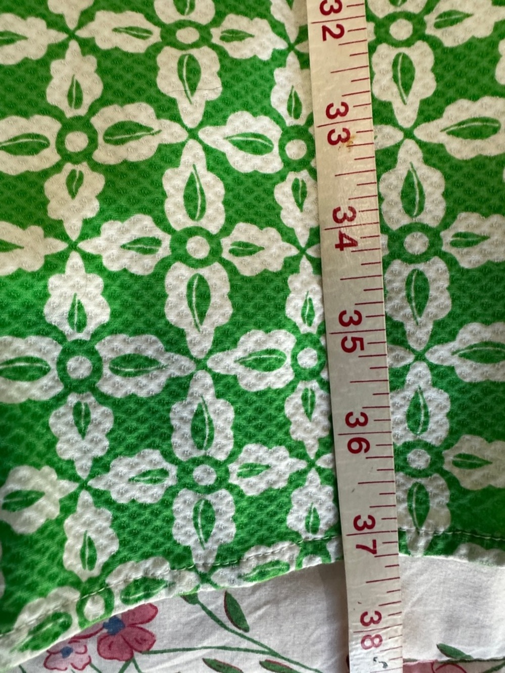 New York & Company Stretch Green White Dress Sleeveless Size 10 EUC F12 - Picture 9 of 9